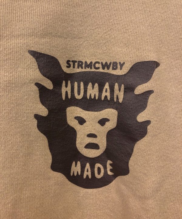 [Pre-owned] HUMAN MADE SNAP COLLAR HOODED SWEATSHIRT Hot on Sale