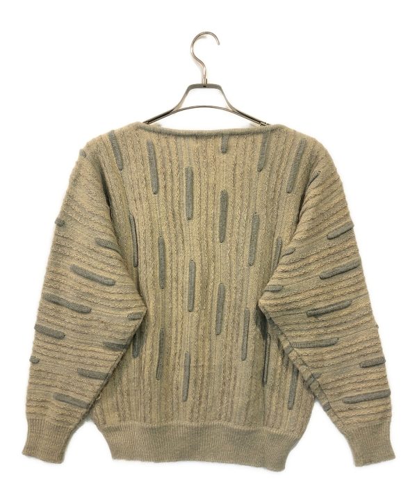 [Pre-owned] ISSEY MIYAKE crew-neck knit Hot on Sale