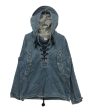 [Pre-owned] EVISU lace up denim parka Hot on Sale