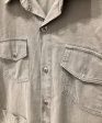 [Pre-owned] GREG LAUREN Boxy Studio Shirt Boxy Studio Shirt Military Coverall Supply