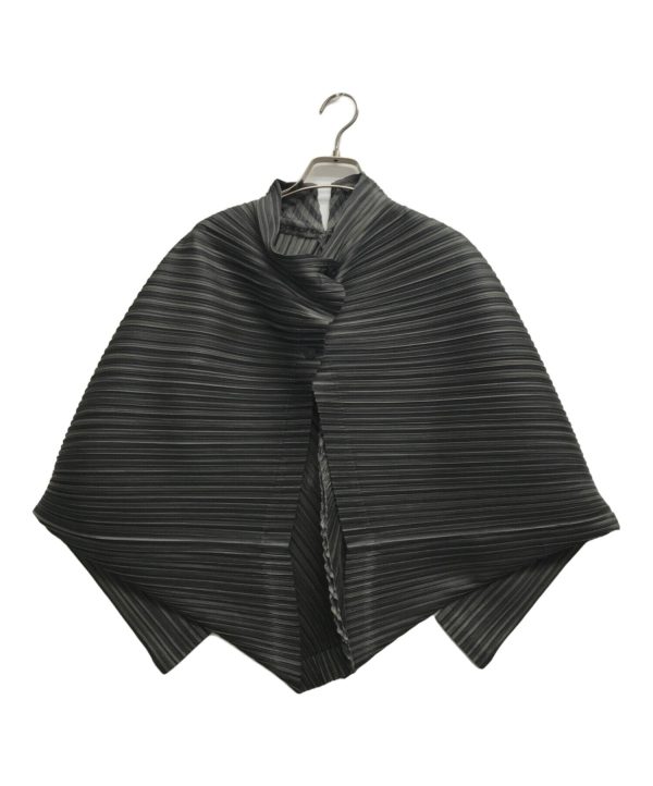 [Pre-owned] PLEATS PLEASE Pleated deformed cardigan PP61-J0664 Hot on Sale