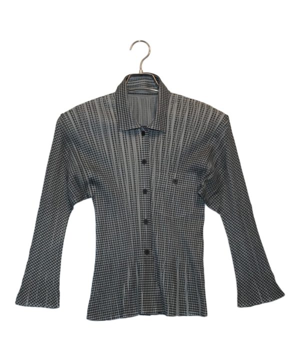 [Pre-owned] PLEATS PLEASE pleated shirt PP22-JJ853 For Sale