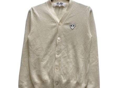 [Pre-owned] PLAY COMME des GARCONS Heart Patch Cardigan AZ-N066 Online Sale