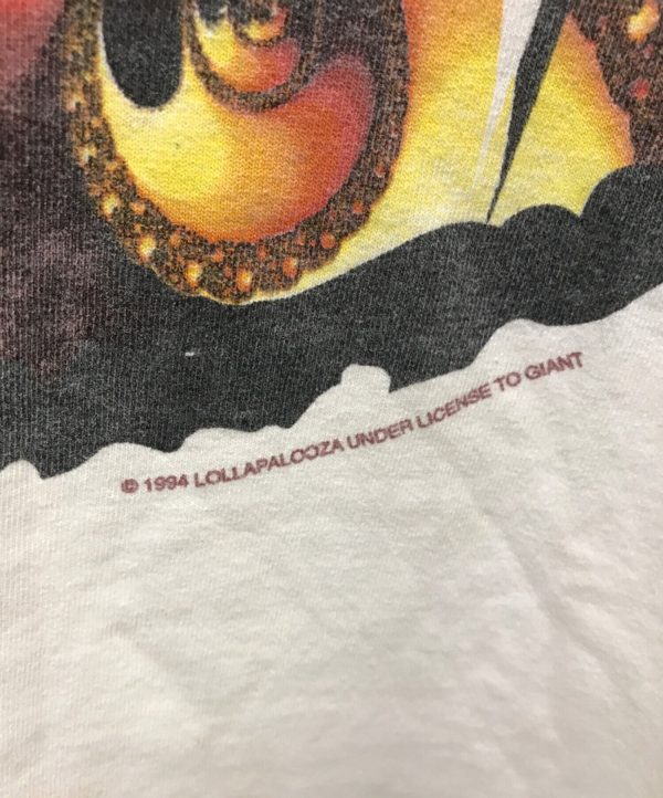 [Pre-owned] LOLLAPALOOZA 90`s Vintage Band Tee Online Sale