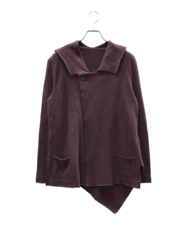 [Pre-owned] Y s Collar design asymmetrical cardigan YR-T15-556 Online Sale