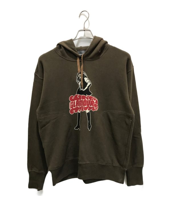 [Pre-owned] Hysteric Glamour VIXEN GIRL Oversized Sweatshirt Hoodie 02213CF10 on Sale