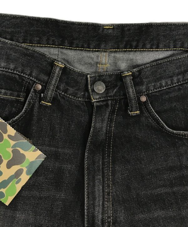 [Pre-owned] A BATHING APE BAPE CHAMPION DENIM PANTS 001DPJ801003M on Sale