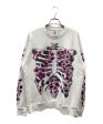 [Pre-owned] Dr.Romanelli Skull & Blossoms Print Sweatshirt Online Hot Sale