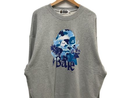 [Pre-owned] A BATHING APE FLORA APE HEAD CREWNECK 001SWK301310M Hot on Sale