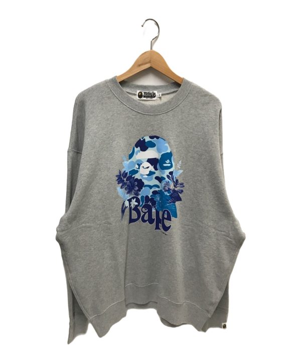 [Pre-owned] A BATHING APE FLORA APE HEAD CREWNECK 001SWK301310M Hot on Sale