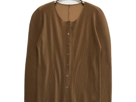 [Pre-owned] PLEATS PLEASE Pleated Cardigan Cardigans PP21-FO109 For Cheap