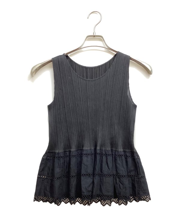 [Pre-owned] PLEATS PLEASE Pleated cut and sewn with lace PP31-JK881 Online Hot Sale