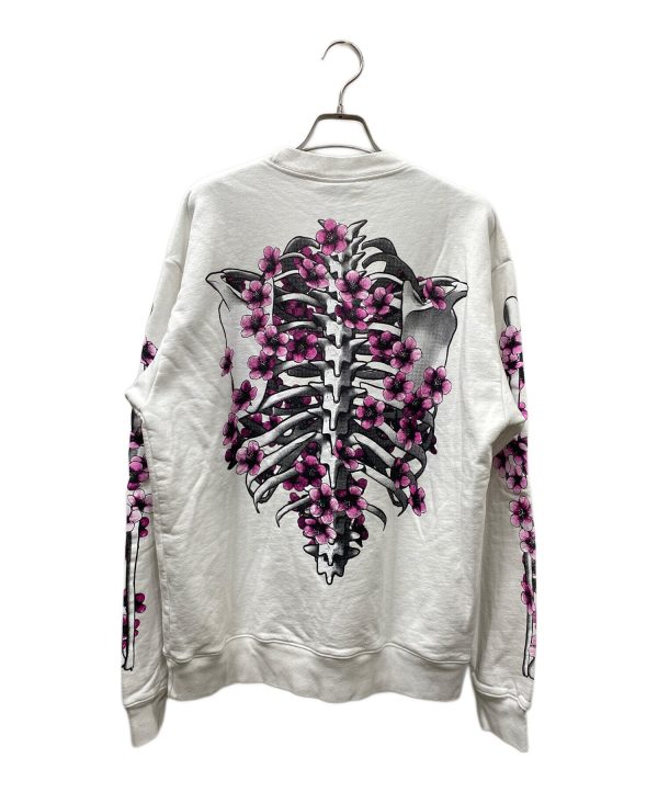 [Pre-owned] Dr.Romanelli Skull & Blossoms Print Sweatshirt Online Hot Sale