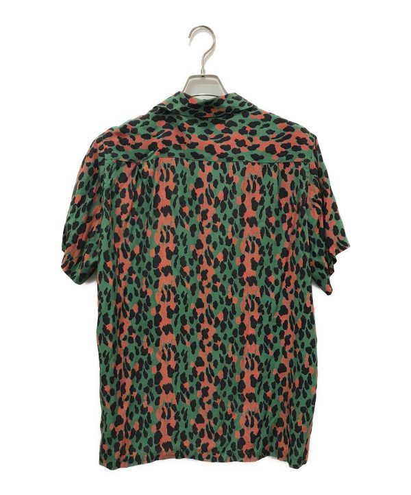 [Pre-owned] WACKO MARIA Leopard open collar rayon shirt For Sale