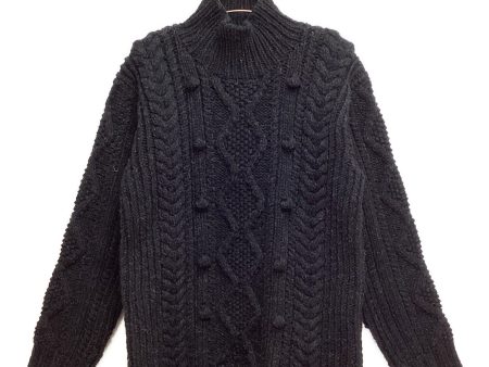 [Pre-owned] Y s HAND-KNITTED ALLAN PATTERN HIGH NECK PULLOVER YX-K97-589 For Cheap