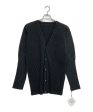 [Pre-owned] HOMME PLISSE ISSEY MIYAKE BASICS V-Neck Long-Sleeved Cardigan Pleated Snap Cardigan HP46-JL141 Online