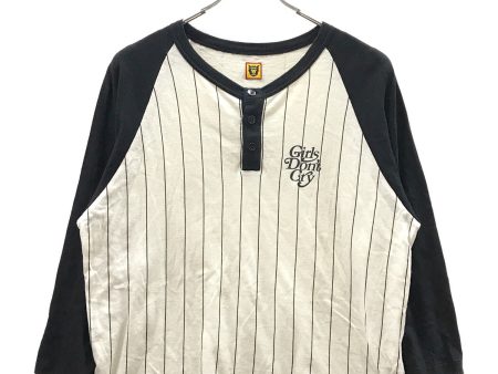 [Pre-owned] HUMAN MADE 24ss GIRLS DON T CRY BASEBALL 3 4 TEE Sale