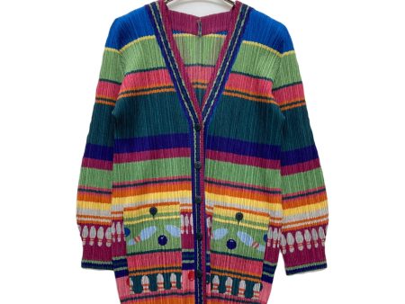 [Pre-owned] PLEATS PLEASE pleated cardigan PP73-J0653 Online Sale