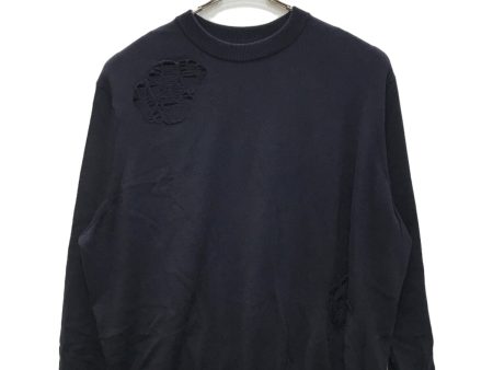 [Pre-owned] TAKAHIROMIYASHITA TheSoloIst. Crew neck sweater   Damaged knit   Crew neck sweater (Crushed) 0001bss24 Sale