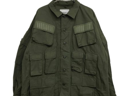 [Pre-owned] WTAPS MODULAR LS SHIRT Modular long sleeve shirt Military 192BEDT-SHM03 192BEDT-SHM03 Cheap