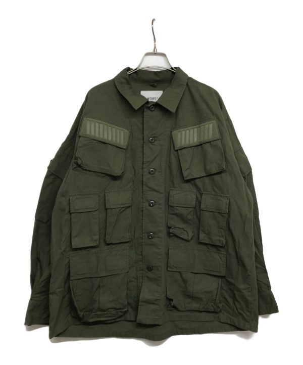 [Pre-owned] WTAPS MODULAR LS SHIRT Modular long sleeve shirt Military 192BEDT-SHM03 192BEDT-SHM03 Cheap