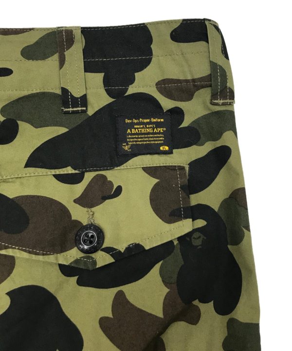 [Pre-owned] A BATHING APE 1St camo cargo pants 001PTH801017M Fashion