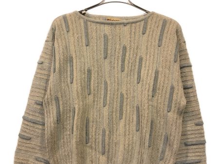 [Pre-owned] ISSEY MIYAKE crew-neck knit Hot on Sale