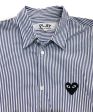 [Pre-owned] PLAY COMME des GARCONS Heart logo shirt AZ-B018 AD2022 9 AZ-B018 on Sale