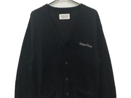 [Pre-owned] WACKO MARIA Logo-embroidered mohair-blend cardigan Online