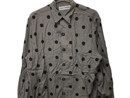 [Pre-owned] WACKO MARIA DOTS OPEN COLLAR SHIRT For Discount