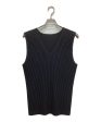 [Pre-owned] HOMME PLISSE ISSEY MIYAKE Pleated V-neck Vest HP55JE010 Online