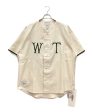 [Pre-owned] WTAPS COTTON.SATIN.SPINA Cotton baseball shirt 241TQDT-SHM05 Supply