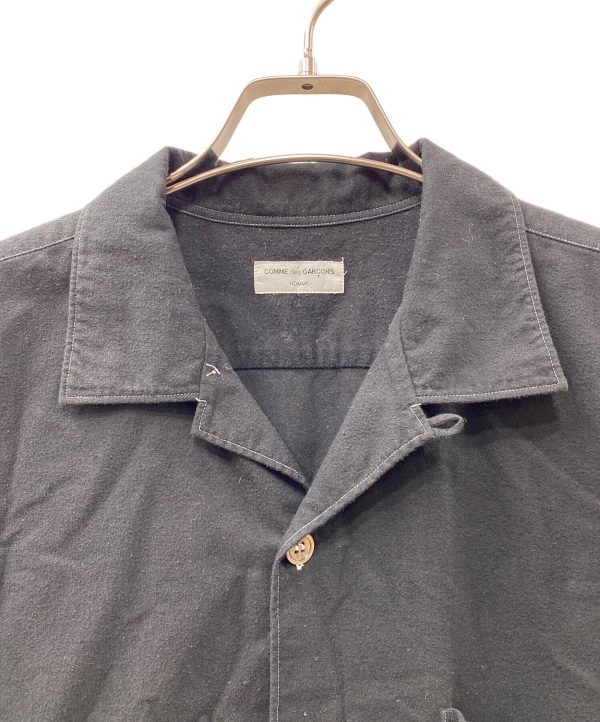 [Pre-owned] COMME des GARCONS HOMME 90 s Stitchwork Open Collar Shirt HB-070100 Sale