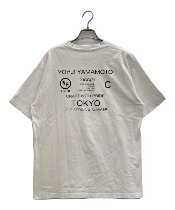 [Pre-owned] YOHJI YAMAMOTO Logo Print T-Shirt HZ-ZT62-287 For Cheap