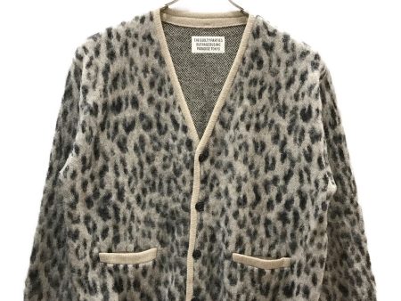 [Pre-owned] WACKO MARIA Leopard Mohair Knit Cardigan For Cheap