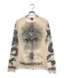 [Pre-owned] Jean Paul Gaultier FEMME Dragon & Tattoo Power Net Second Skin Cut & Sew Crew Neck Cut & Sew Hot on Sale