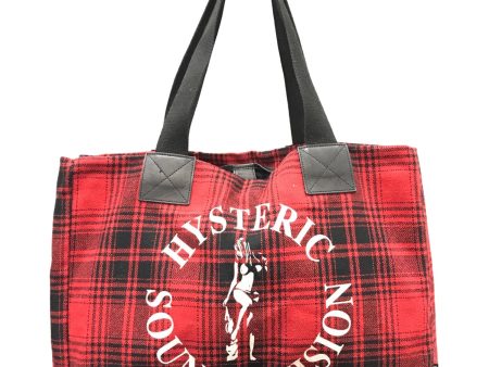 [Pre-owned] Hysteric Glamour CIRCLED LOGO tote bag on Sale