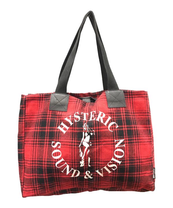 [Pre-owned] Hysteric Glamour CIRCLED LOGO tote bag on Sale