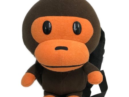 [Pre-owned] A BATHING APE BABY MILO PLUSH DOLL DAY PACK K 002GDG303609X on Sale