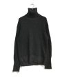 [Pre-owned] Yohji Yamamoto pour homme Turtleneck knit 5G PLATING RIB DROP NEEDLE HE-K32-986 HE-K32-986 Online now