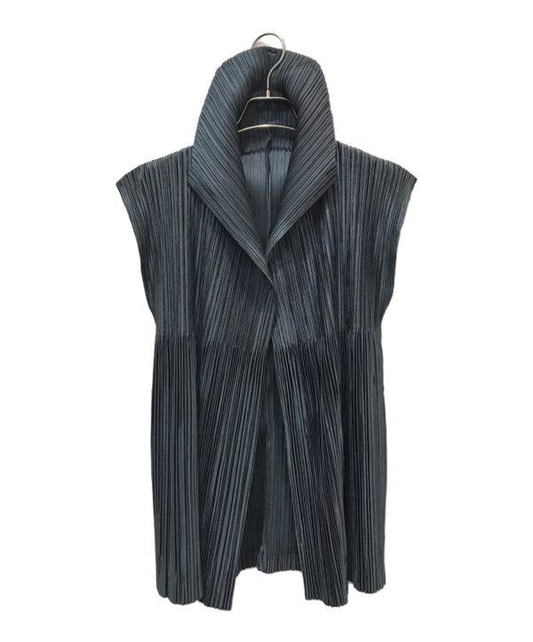 [Pre-owned] PLEATS PLEASE pleated vest PP41-JE181 For Discount