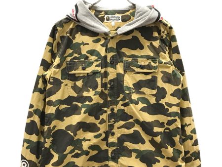 [Pre-owned] A BATHING APE Shark Camouflage Shirt Hoodie Sale