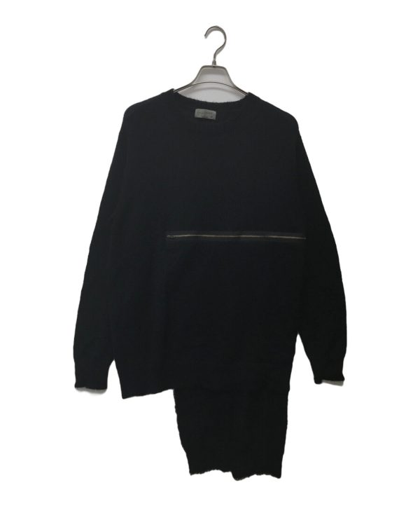 [Pre-owned] Yohji Yamamoto pour homme Layered design long knit HK-K36-193 Online