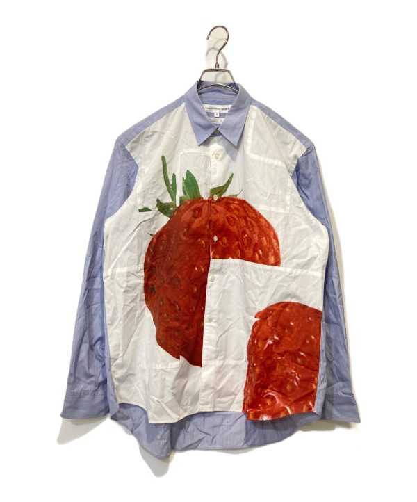 [Pre-owned] COMME des GARCONS SHIRT Strawberry Patchwork Shirt S08061 Online