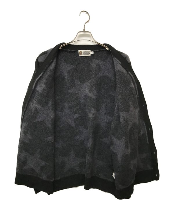 [Pre-owned] A BATHING APE STA PATTERN RELAXED FIT KNIT CARDIGAN 001KNI301001M Discount