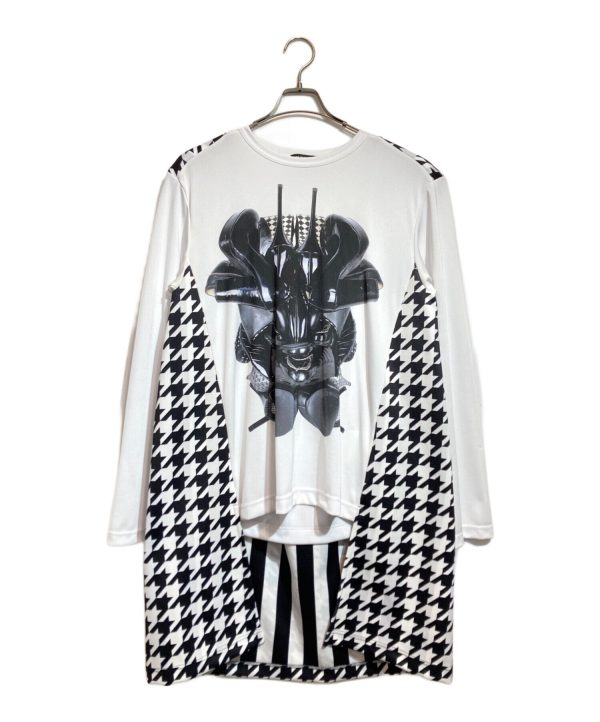 [Pre-owned] COMME des GARCONS HOMME PLUS Docking Graphic Cut and Sew PH-T005 Online Hot Sale