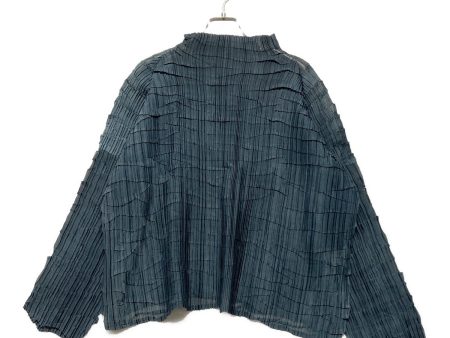 [Pre-owned] ISSEY MIYAKE High neck pleated blouse IM74-FJ601 Supply