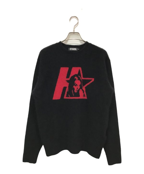 [Pre-owned] Hysteric Glamour STAR WOMAN braided pullover 02203NS10 Online Sale