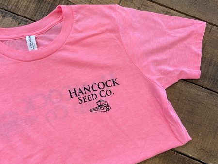 Hancock Original Youth Pink Short Sleeve T-Shirt For Sale