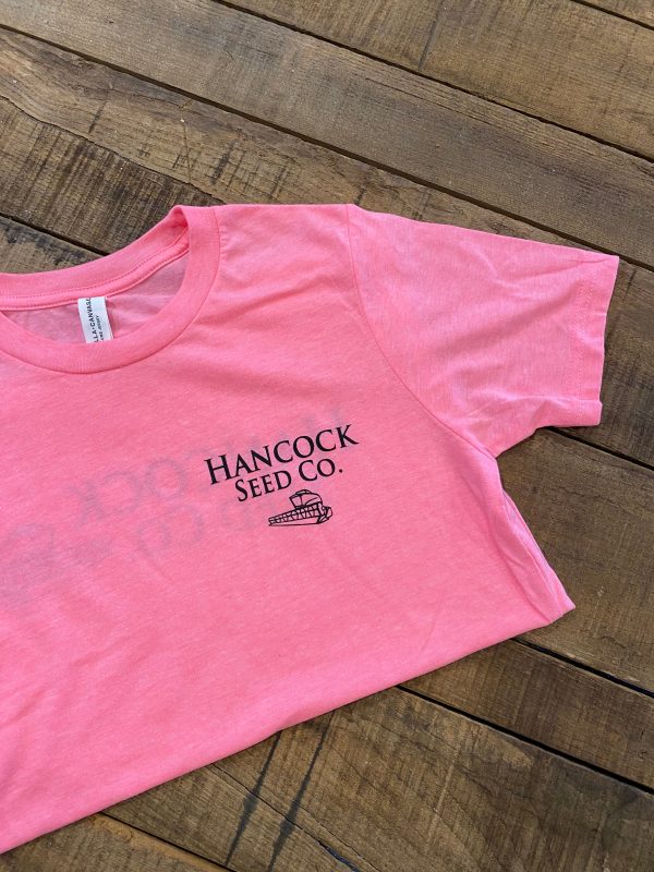 Hancock Original Youth Pink Short Sleeve T-Shirt For Sale